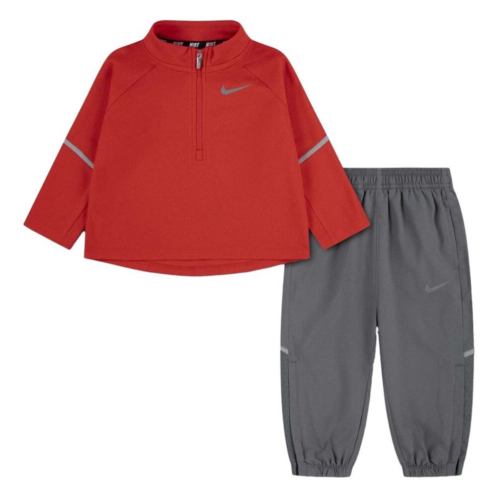 Nike Childrens/Kids Tracksuit Set / Red/Gray